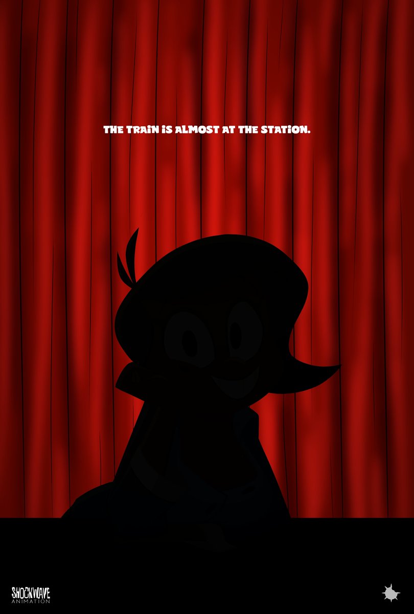 The train is almost at the station... #AnimationStation