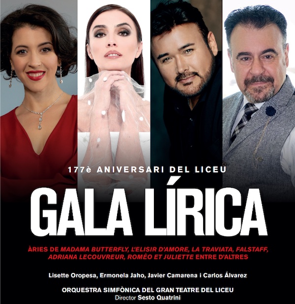 Noticias: @ErmonelaJaho, @Lisette_Oropesa, @tenorjcamarena y Carlos Álvarez juntos en una gala lírica en el @Liceu_cat, bajo la batuta de @SestoQuatrini plateamagazine.com/noticias/16759…