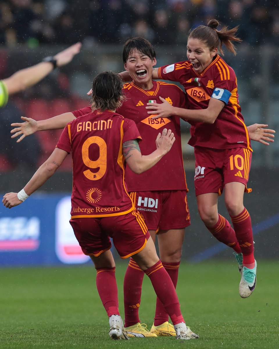 #AsRomawomen campione d'Italia🇮🇹🏆
#AsRoma #Roma
