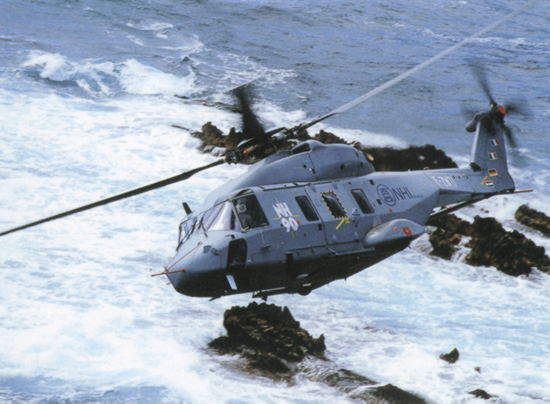 prototype of the NFH (NATO Frigate Helicopter) variant of the NH90