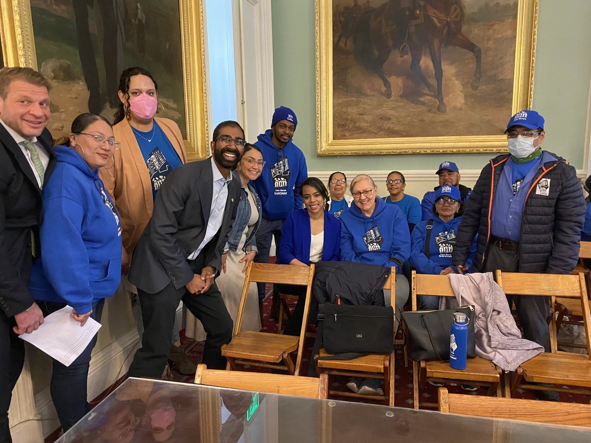 Proud to see tenants, former clients & advocates at yesterday’s hearing on my Back Home Act, to protect tenants & prevent illegal evictions. Thanks @PiSanchezNYC for holding this vital hearing & to @LosSures, @nycCoRe & @JenGutierrezNYC for their partnership on this legislation.