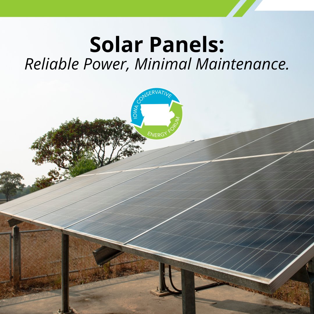 Discover the reliability of solar panels: Low maintenance, high performance. Harnessing the sun's energy with ease, they offer a sustainable solution built to last. #SolarEnergy