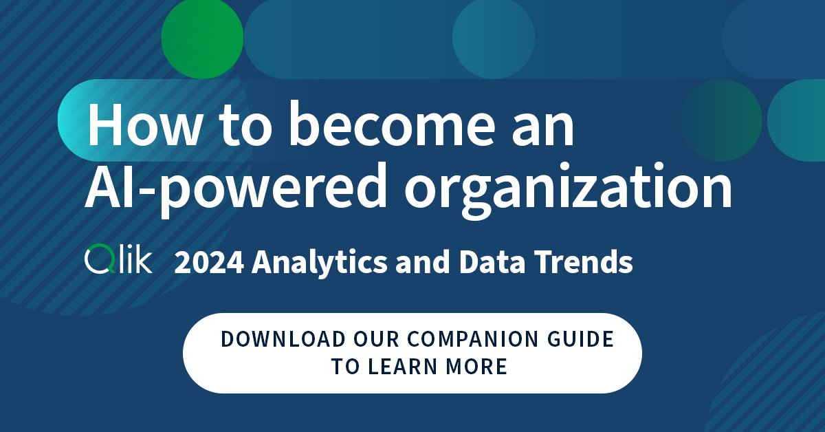 Take the next steps in your #AI journey with our second Visionary Voices companion guide: How to Become an AI-Powered Organization. Discover trends in data and AI to ensure your business is using trusted data that adds value in the AI economy. Read more: bit.ly/4b74fSw