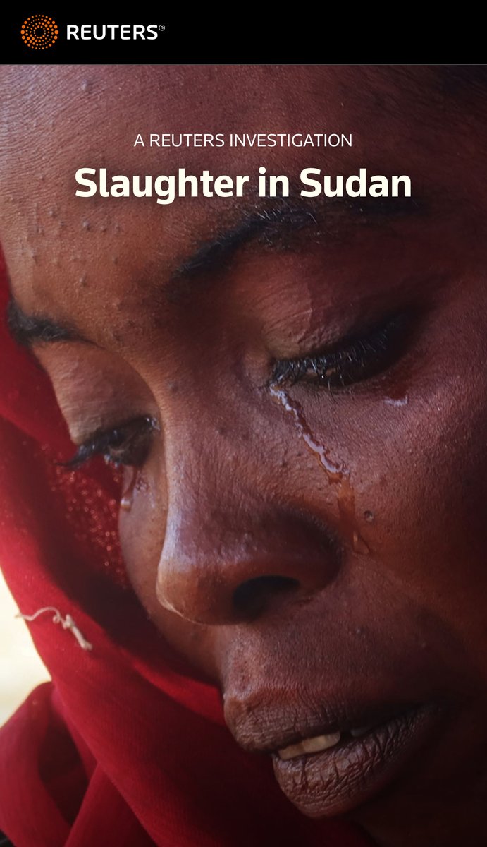 Last night @opcofamerica gave out a new award for “Continuing Coverage of Conflict,” to honor journalism that sustains focus on underreported conflicts & crises, especially in cases where the headlines & stories move elsewhere, awarded to @Reuters for “Slaughter in Sudan'