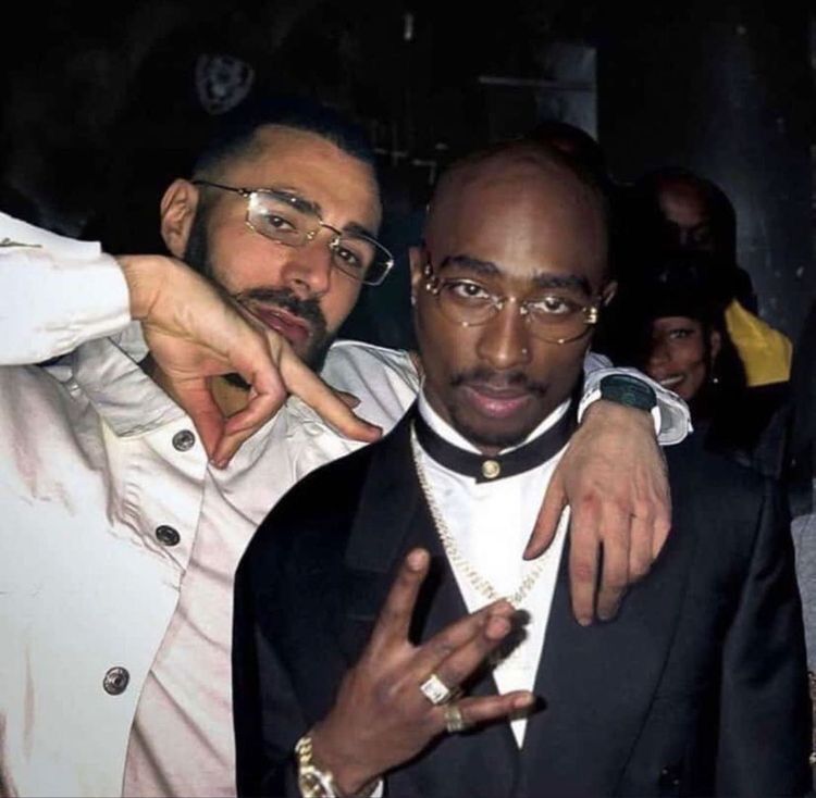 Benzema x Tupac.