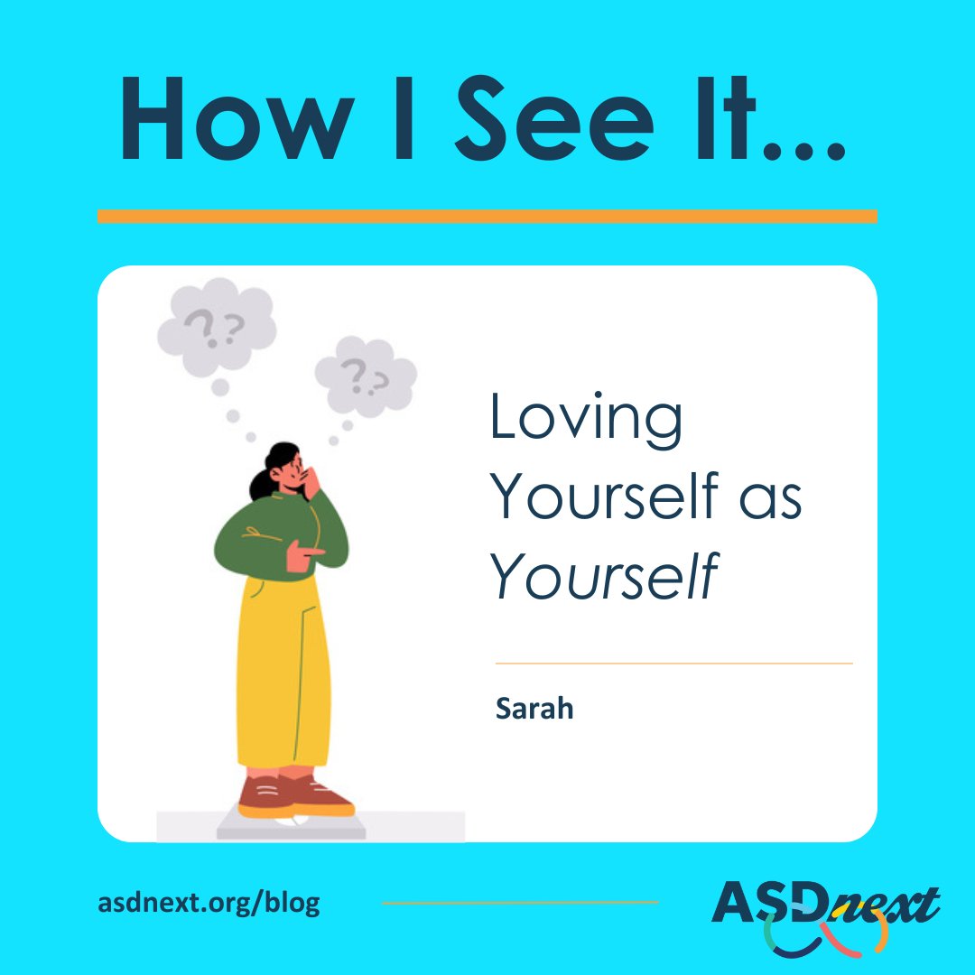 Over the years, Sarah's body image, stress levels, and eating habits have changed. She's now learning to make healthy choices, change bad habits, and love herself more! Read more here: cstu.io/8f288b

#ASDNext #ASERT #ActuallyAutistic #Neurodiversity