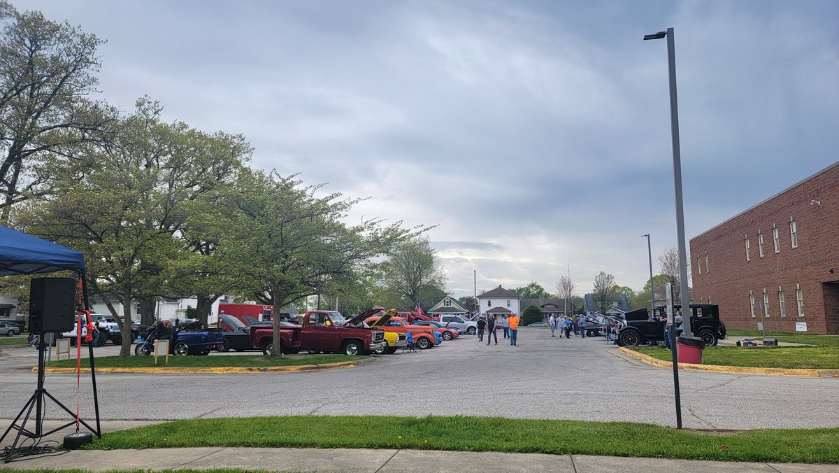 Automotive Technology-2024 Car Show today from 5 to 8.