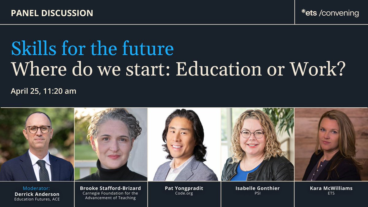 Thrilled that Brooke Stafford-Brizard represented @CarnegieFdn at the @ETSInsights Responsible AI & The Future of Skills conference. She dove into AI's impact on preparing students and educators for the future. Thanks to all for a dynamic exchange! hubs.li/Q02vcDTd0