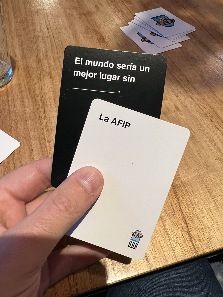 La carta ganadora.