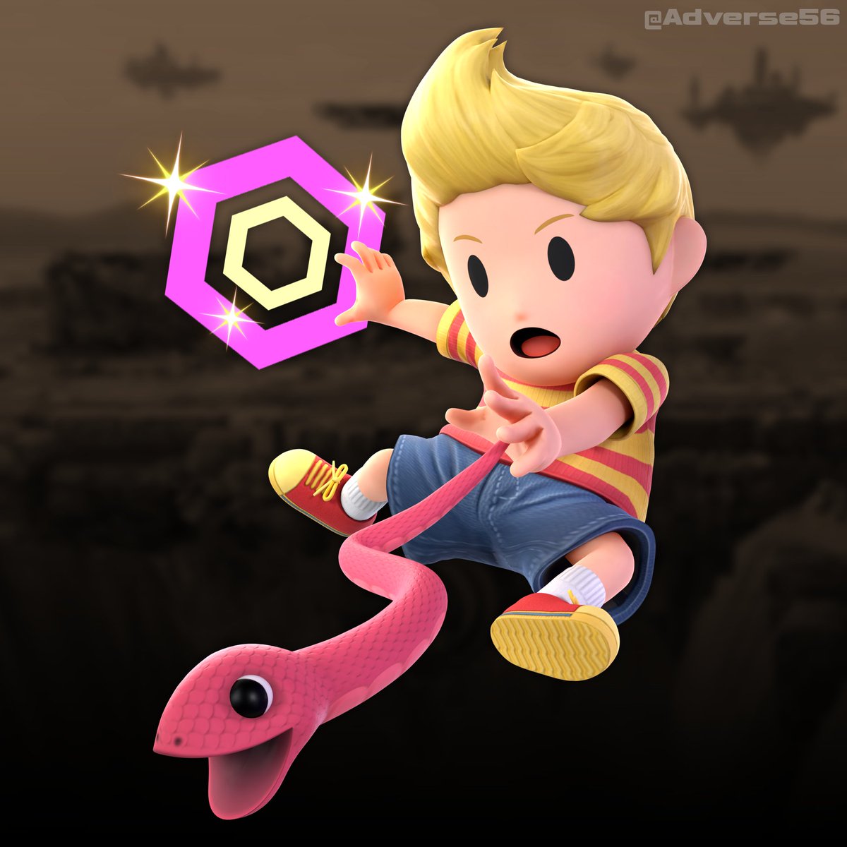 I don't have a funny title for this one, just go play Mother 3 if you can. #MOTHER3 #SmashBros #Blender3D