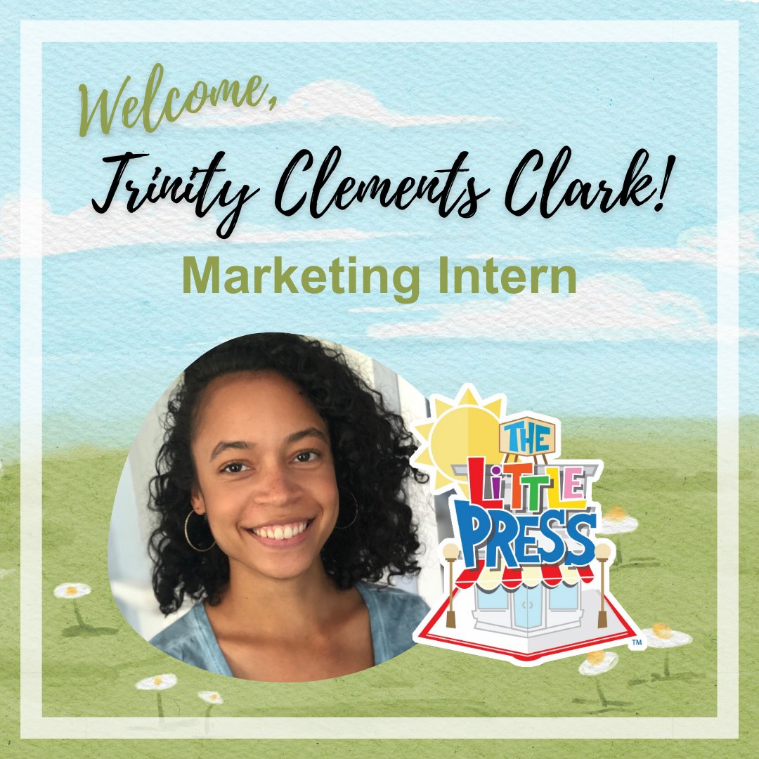 little_press's tweet image. 📢We&apos;ve added a new smiling face to our team!   

👏Help us welcome our newest Marketing Intern, Trinity (@trinityc_clark).  

#kidlit
