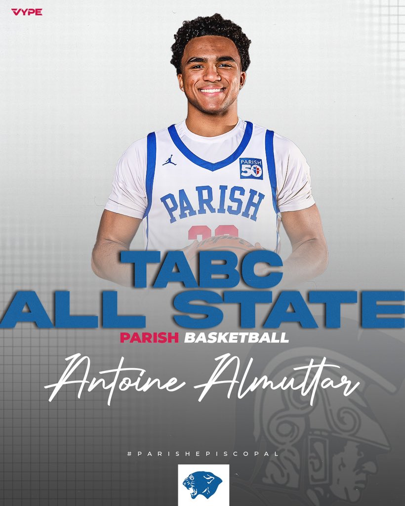 Congratulations to @AntoineAlmuttar for being named to the @Tabchoops All-State Team!! Awesome recognition from HS basketball coaches across Texas!!