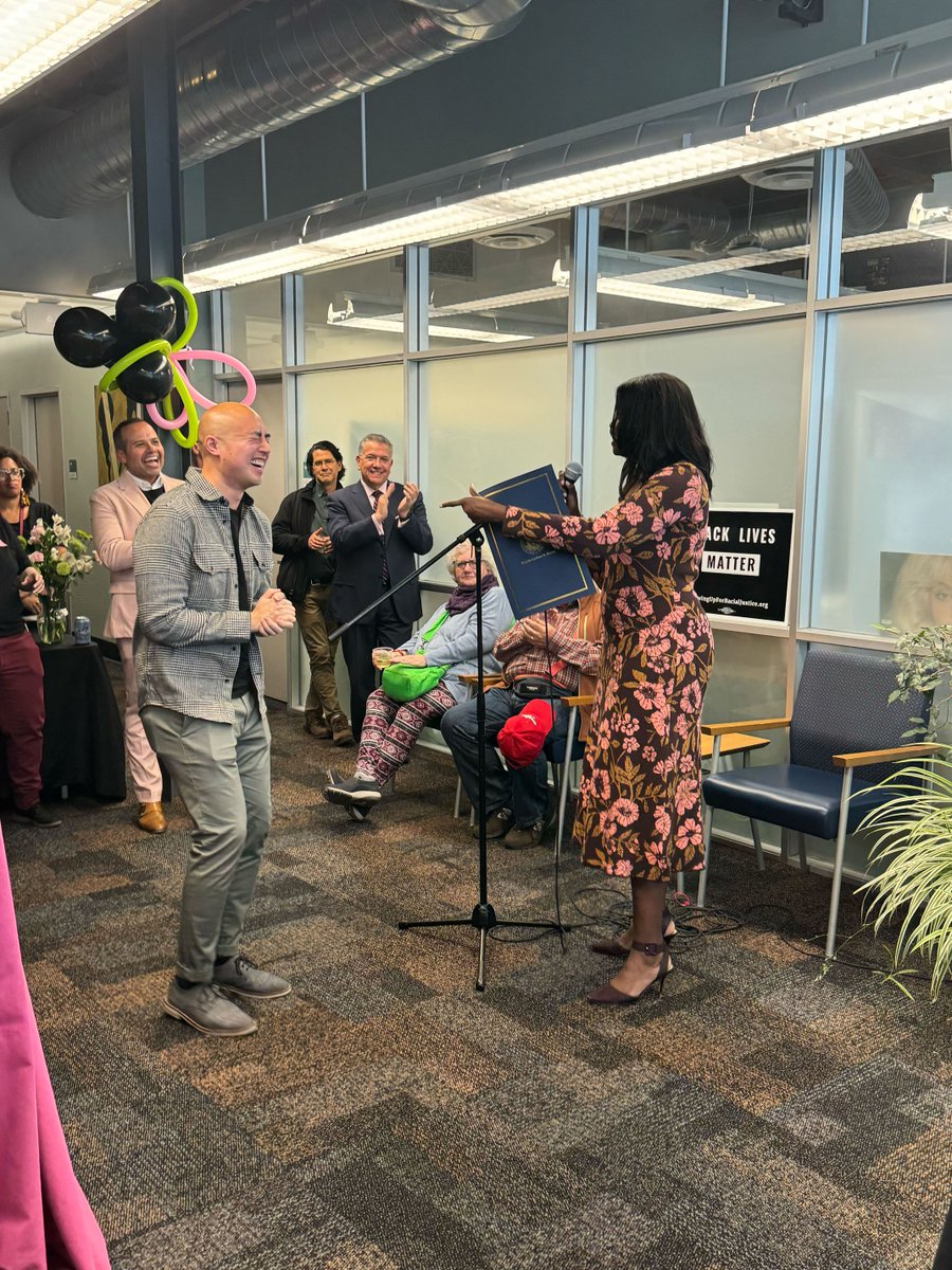 Yesterday, UCSF celebrated 40 years of @AHP_SF and their amazing work supporting the mental health and wellness of LGBTQ and HIV-affected communities. Thank you to @RafaelMandelman @mattdorsey & @SFMayorsOffice for championing these vital services for vulnerable San Franicscans.