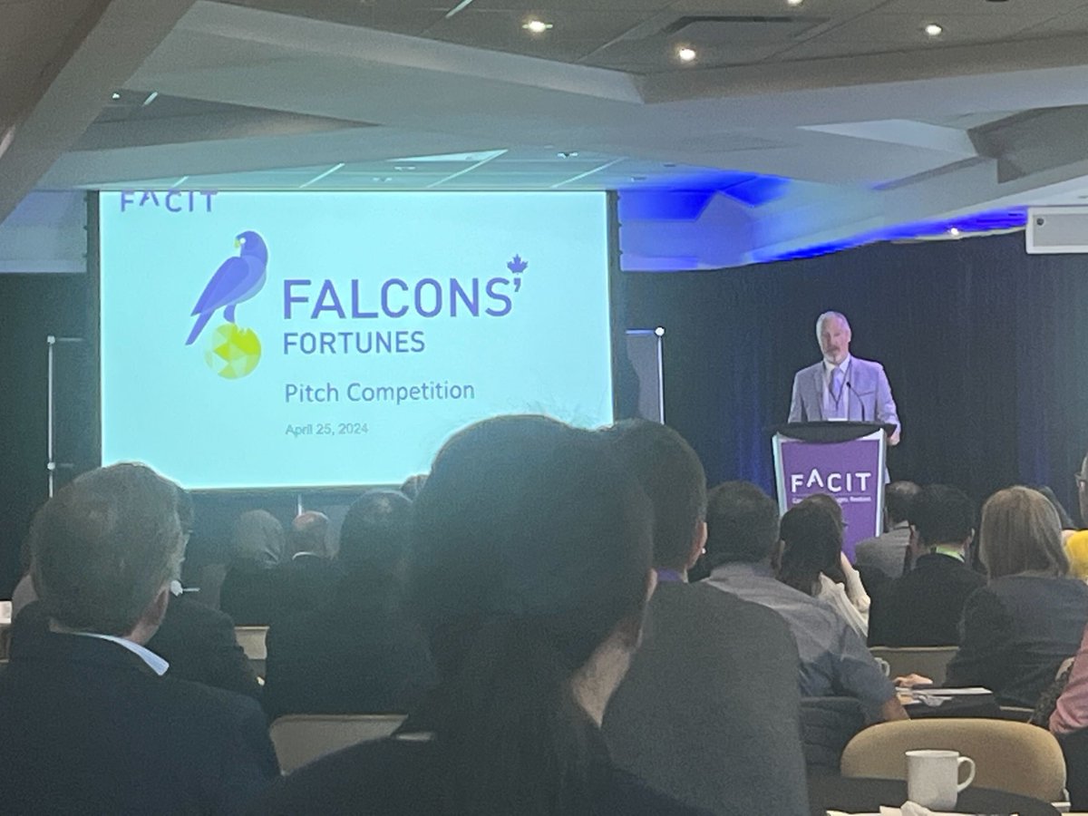 📸We had a great time at the Falcons’ Fortunes Pitch Competition last night! #OBIO’s President and CEO, Maura Campbell, was on the judging panel, listening to six brilliant #innovators and #entrepreneurs pitching their breakthrough #cancer #innovations. @FACITca #FF2024