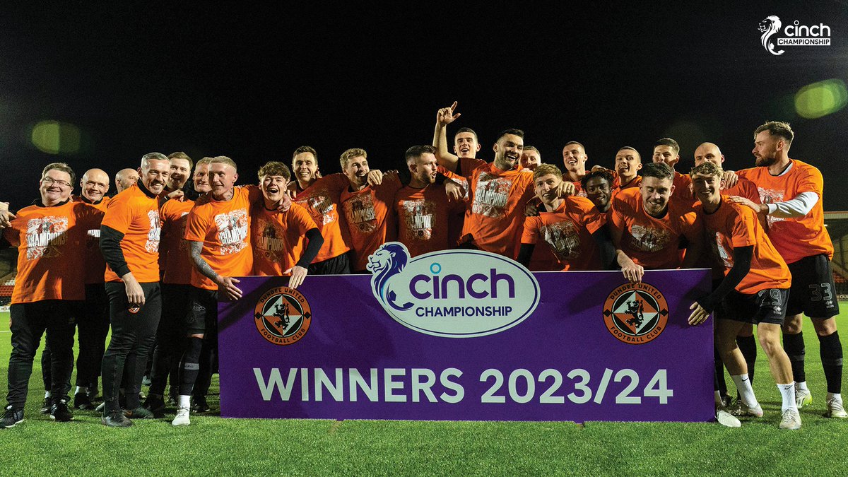 Here's to the #cinchChamp champions 🏆

@cinchuk | @dundeeunitedfc