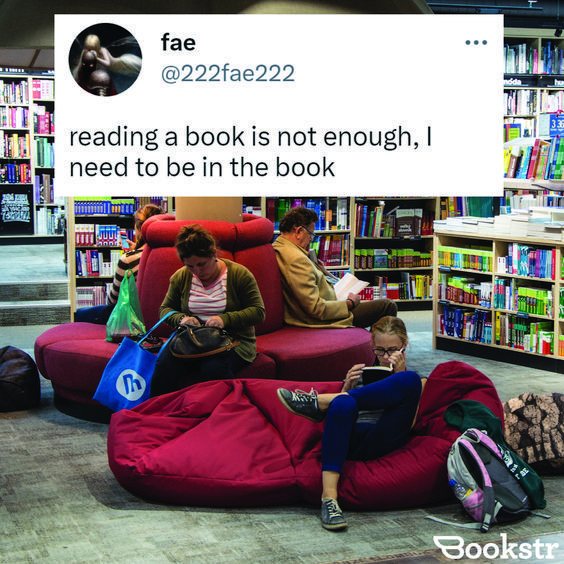 We just want to be a part of the magical worlds we read about.😩

[🤪 Meme by Jaiden Cruz]

#bookmemes #relatable #booklovers