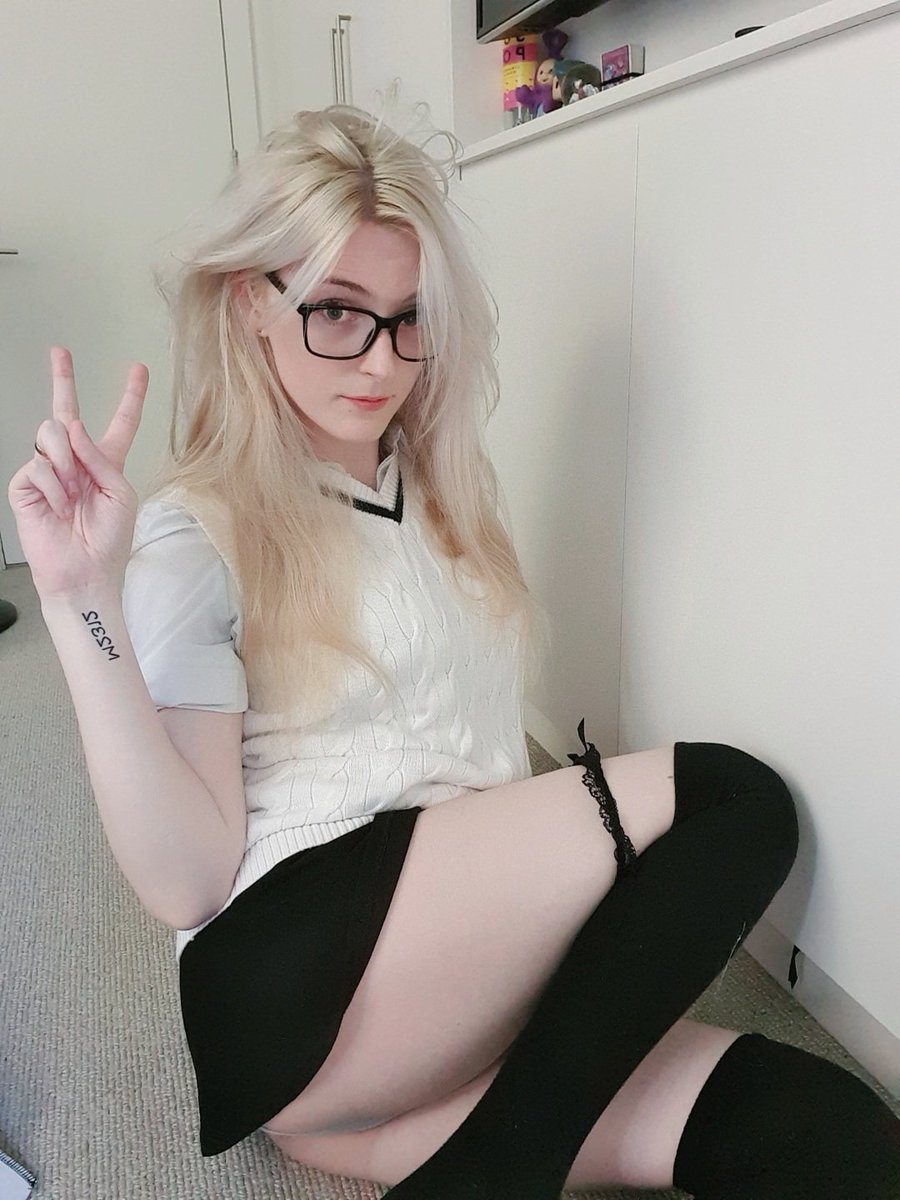 The new femboy* college uniform