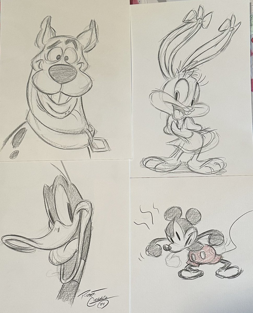 More original sketches added to my store. (Link is in bio). Been adding more regularly as they sell out. This Babs is already off to her new home.

#ScoobyDoo #TinyToonsLooniversity #LooneyTunes #MickeyMouse  #ArtistOnX #sketchart #animation