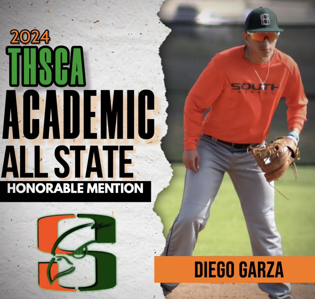 Congrats to Senior Diego Garza! #ssdirtbag