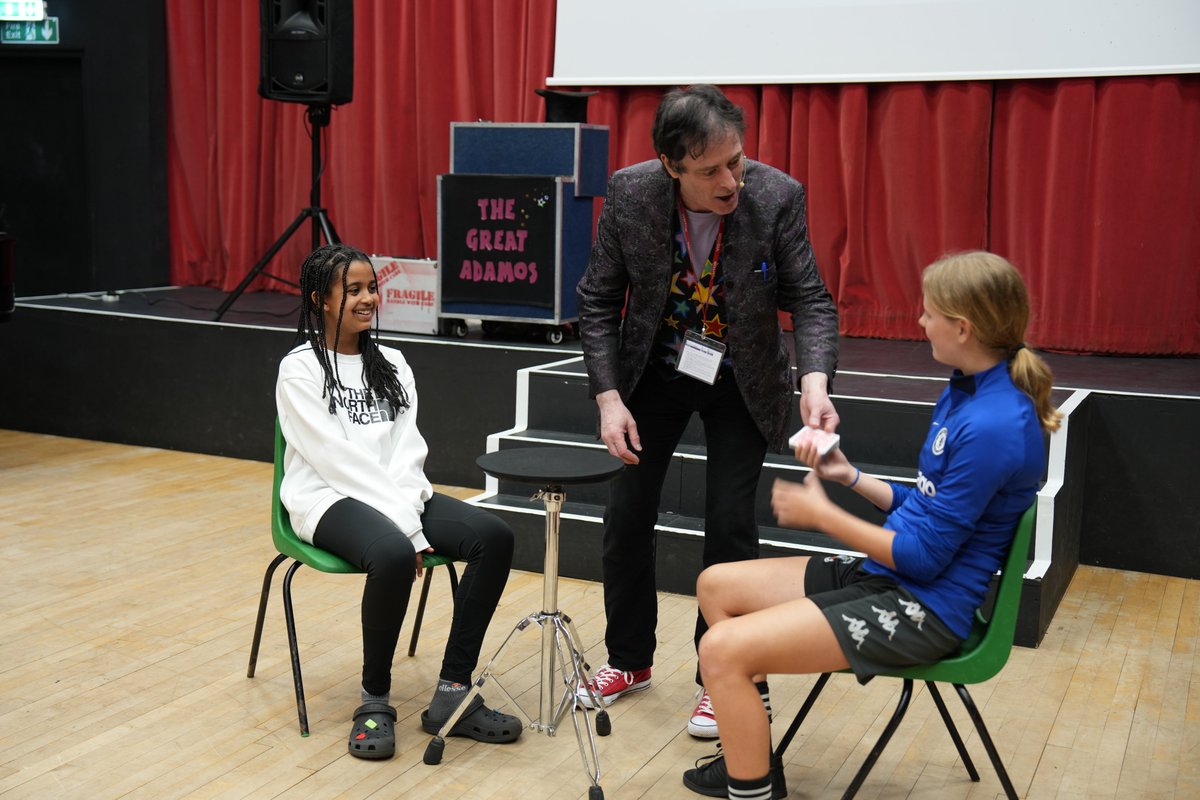 Our Flexi Boarding Mid-Week Events started strongly this term with a 'spell-bounding' visit from 'The Great Adamos!' 🪄 🧙‍♂️ #iloveboarding #areptonprepstory