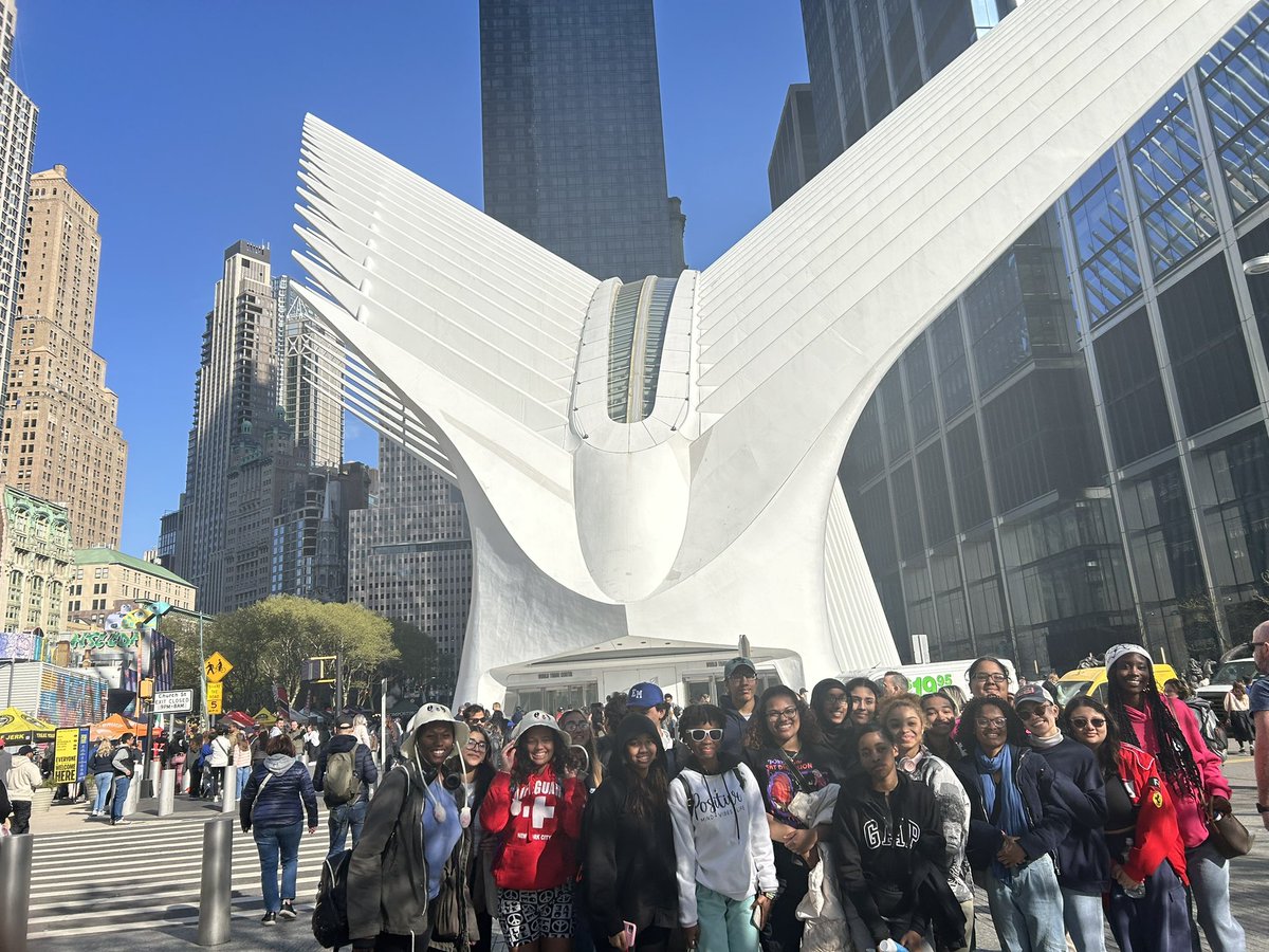 End of an awesome day WHS@WTC! #onewestbury #WHSExplorers