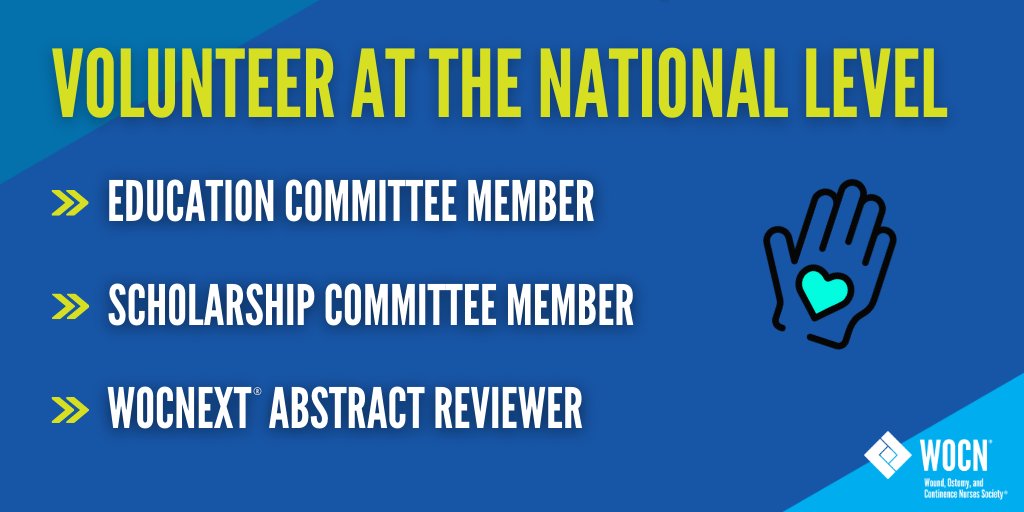 Get involved with the WOCN Society at the national level by volunteering for leadership positions! 🌟 Enhance your leadership skills 🌟 Expand your professional network 🌟 Build your resume Apply by TODAY, APRIL 26, AT 11:59 PM ET: hubs.la/Q02vdb3r0