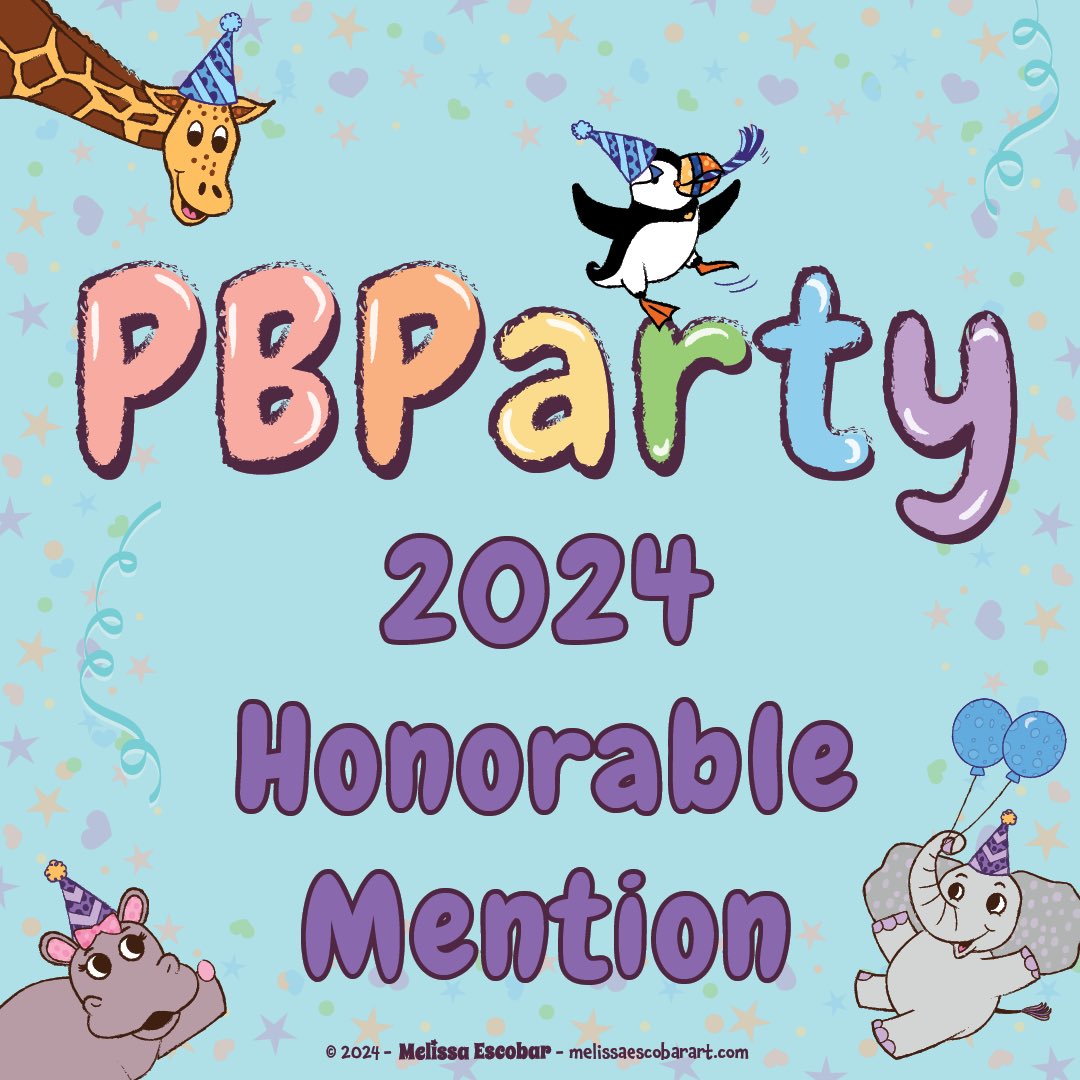 This is a week late (so much has been going on!) but I’m excited to be chosen as an honorable mention for this year’s #PBParty 

I hope great things are in store for my little manuscript.