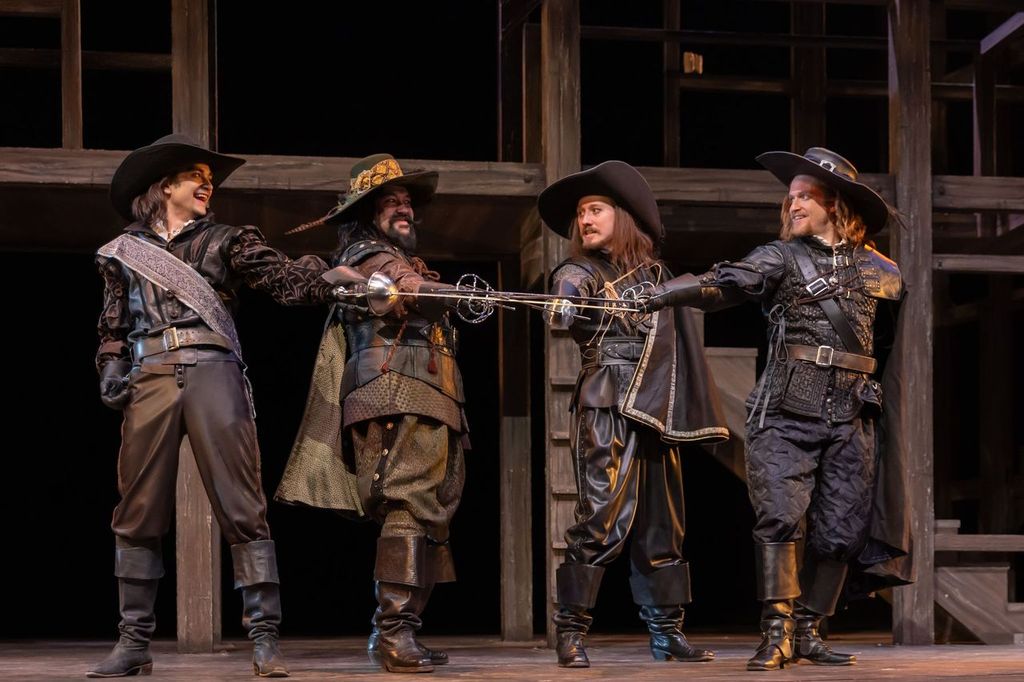 Grab your swords, guys, and join the brawl: The Three Musketeers swashbuckles at the @citadeltheatre, a 12thnight REVIEW: tinyurl.com/3khwy2r9 #YEGtheatre #YEGarts #YEG