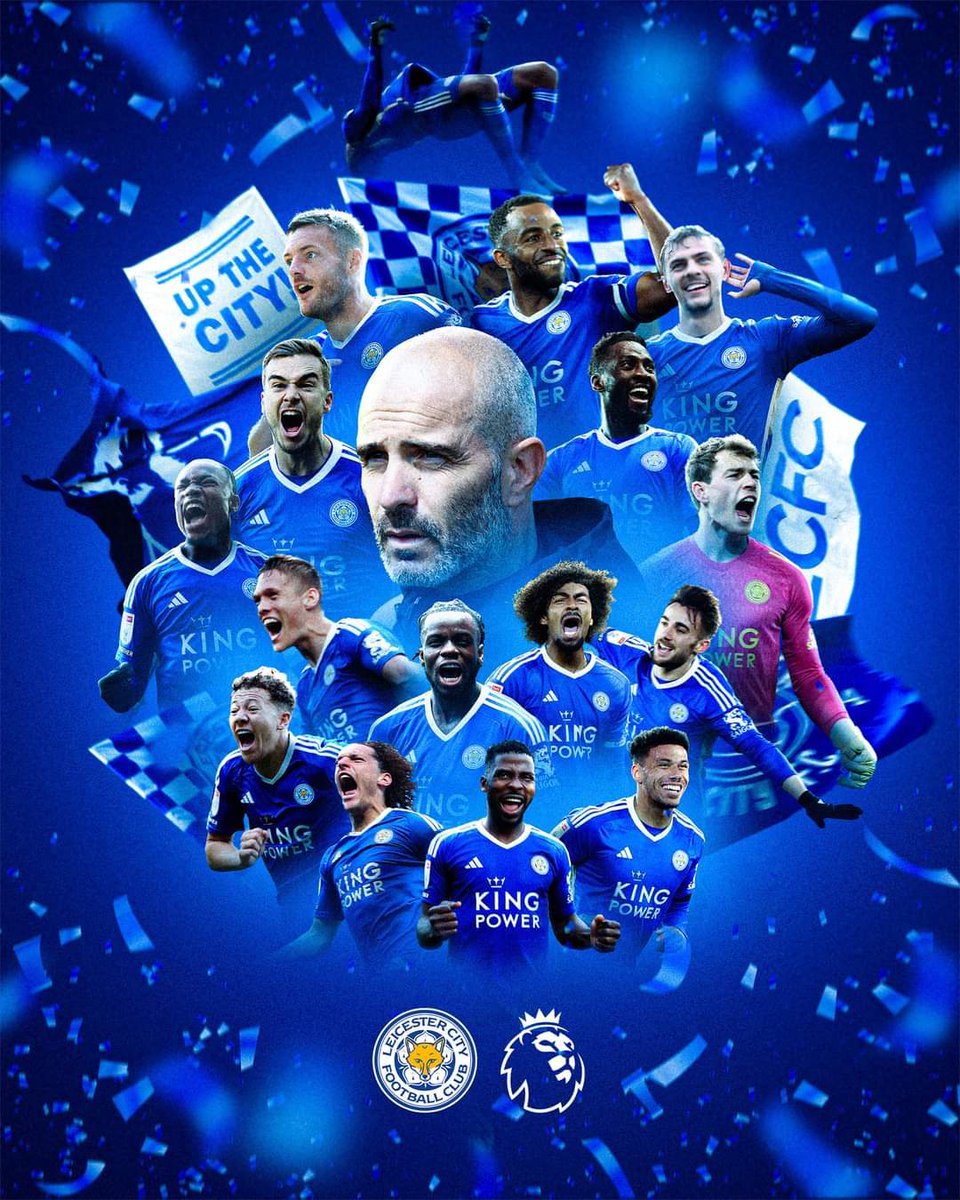 PMHartshorn's tweet image. Massive congratulations to @LCFC Leicester City Football Club on getting promoted back to the premier league. 👏