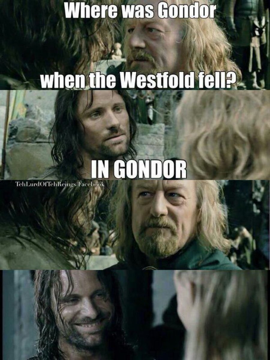 Lord of the Rings Memes (@TheLOTRMemes) on Twitter photo 2024-04-26 21:11:41