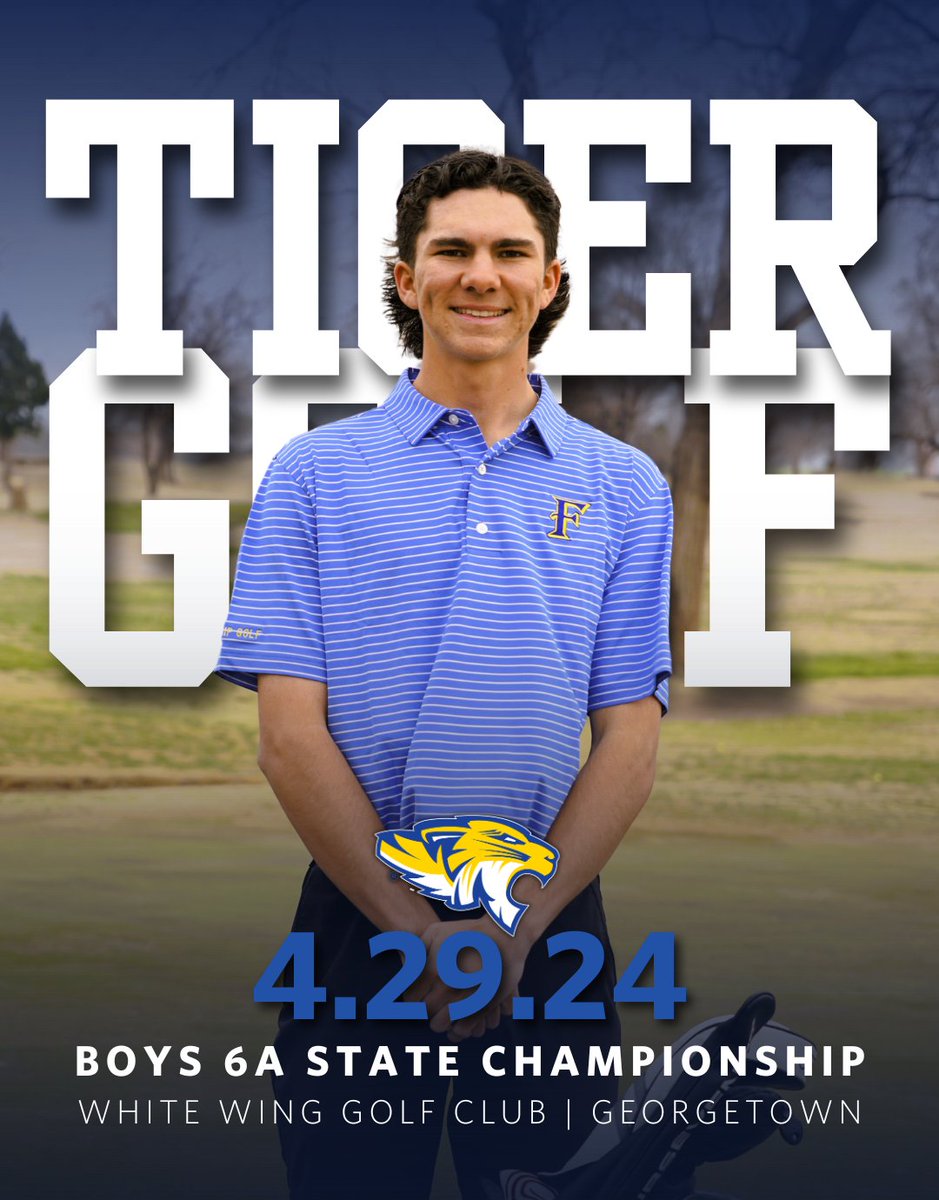 Make some noise Frenship Nation! Today, Hunter Welch is competing at the STATE Boys 6A Championship! ⛳🥇 Join us as we wish Hunter good luck! 👏