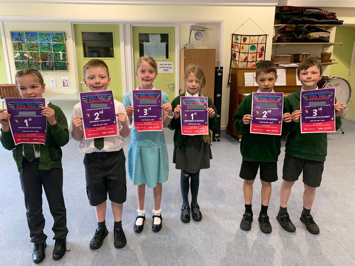 Plenty of reading certificates and @TTRockStars certificates were presented in assembly today.