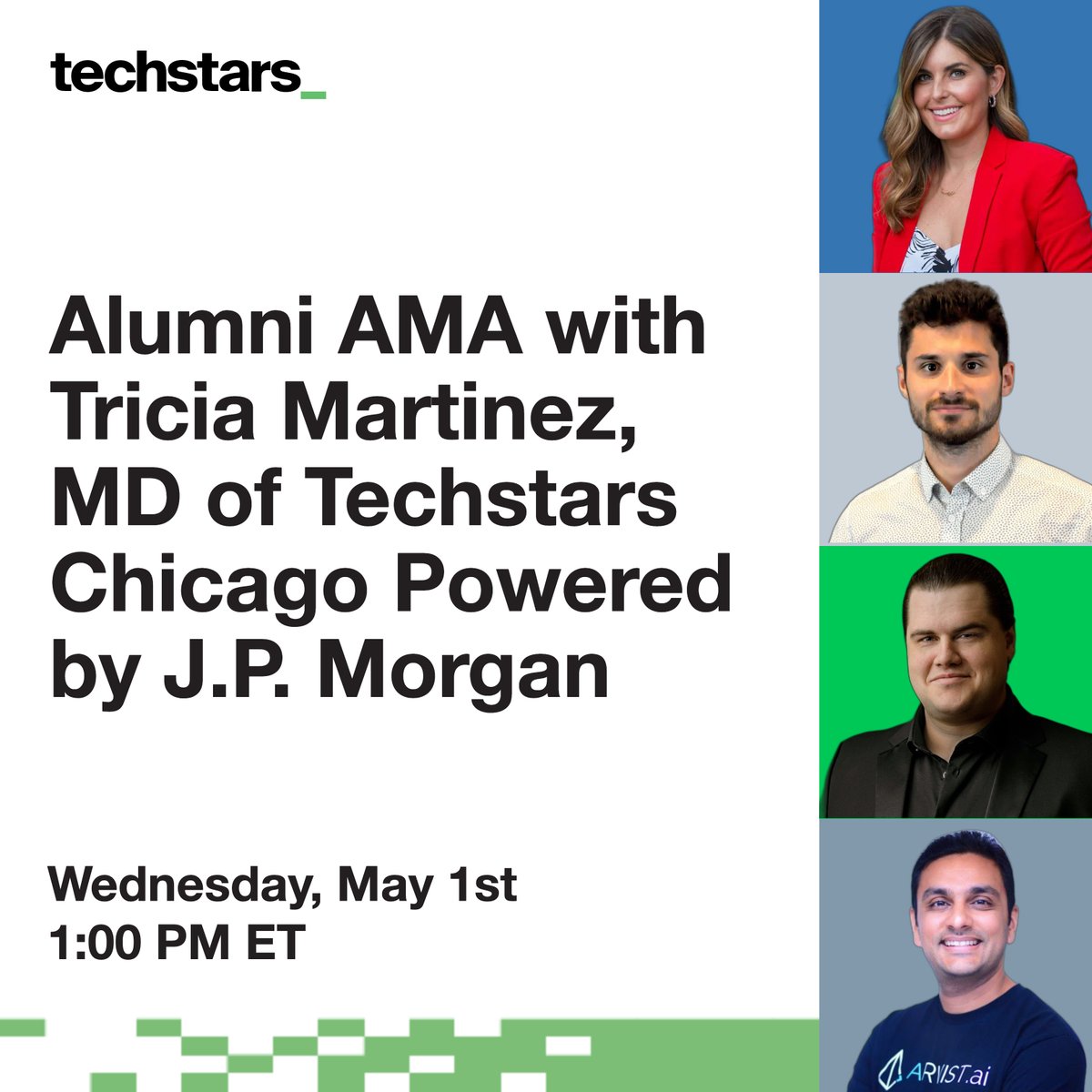 What is it like to go through a Techstars accelerator program? Join us for an Alumni AMA session that will shine a light on the real experience. 📆 May 1st at 1:00pm ET 🔗 lu.ma/wmuvj1ev ​Hear founder journeys, challenges and triumphs from our accomplished alumni: ⭐…