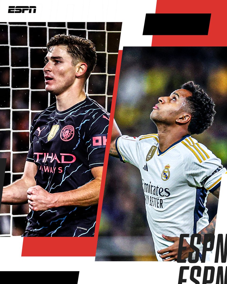 😟 ¿JULIÁN ÁLVAREZ AL REAL MADRID Y RODRYGO AL MANCHESTER CITY? 😱 En #ESPNF360 se armó el debate sobre los rumores que deslizaron los medios británicos en las últimas horas. 🤔 ¿Te gustaría ver a la Araña en el Merengue?