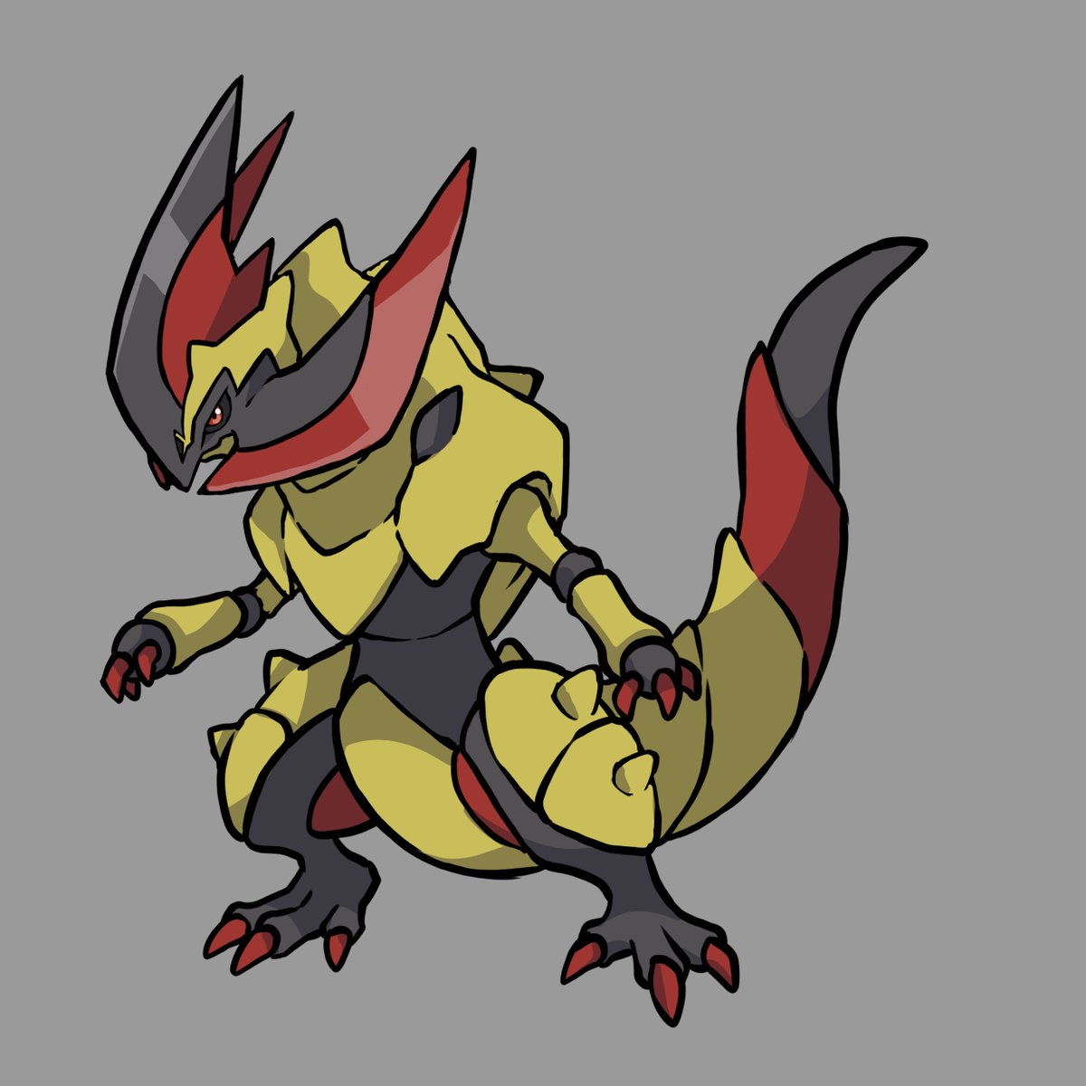 I got some extra time today so I did mega haxorus, this is one I wanted to do for quite a while And like the other mega desings, its up for sale!