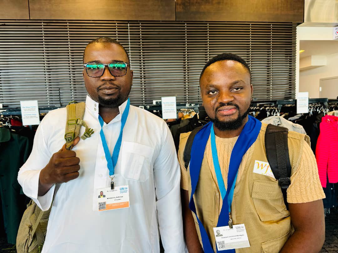 🇨🇲 🇹🇩 @ndabombi of @WfacCmr & #MohamatALi of @OngAshad are currently attending the #INC4 in #Canada!

More on our climate justice work & #generationEquality commitment to the FACJ could be read via forum.generationequality.org/news/55-storie…