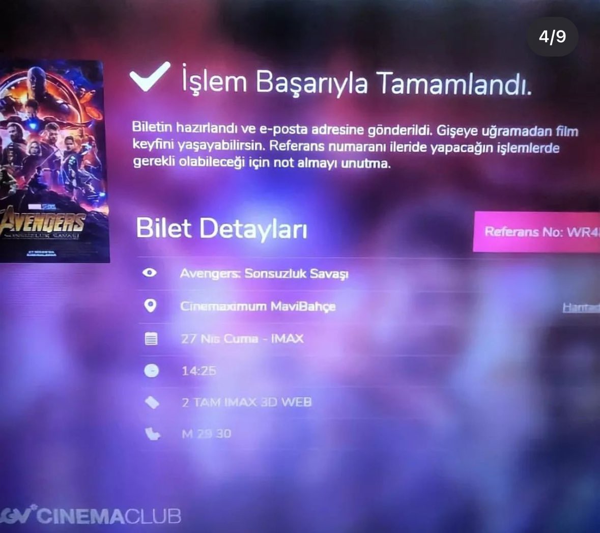 6 yıl olmuş.. o zamanlar cinemaximum. Thor’un Wakandaya indiği sahnede sinemanın atmosferini anlatamam yaşamanız gerekiyordu hayatımın en iyi sinema deneyimiydi  ebesinin nikahına kadar özlem…