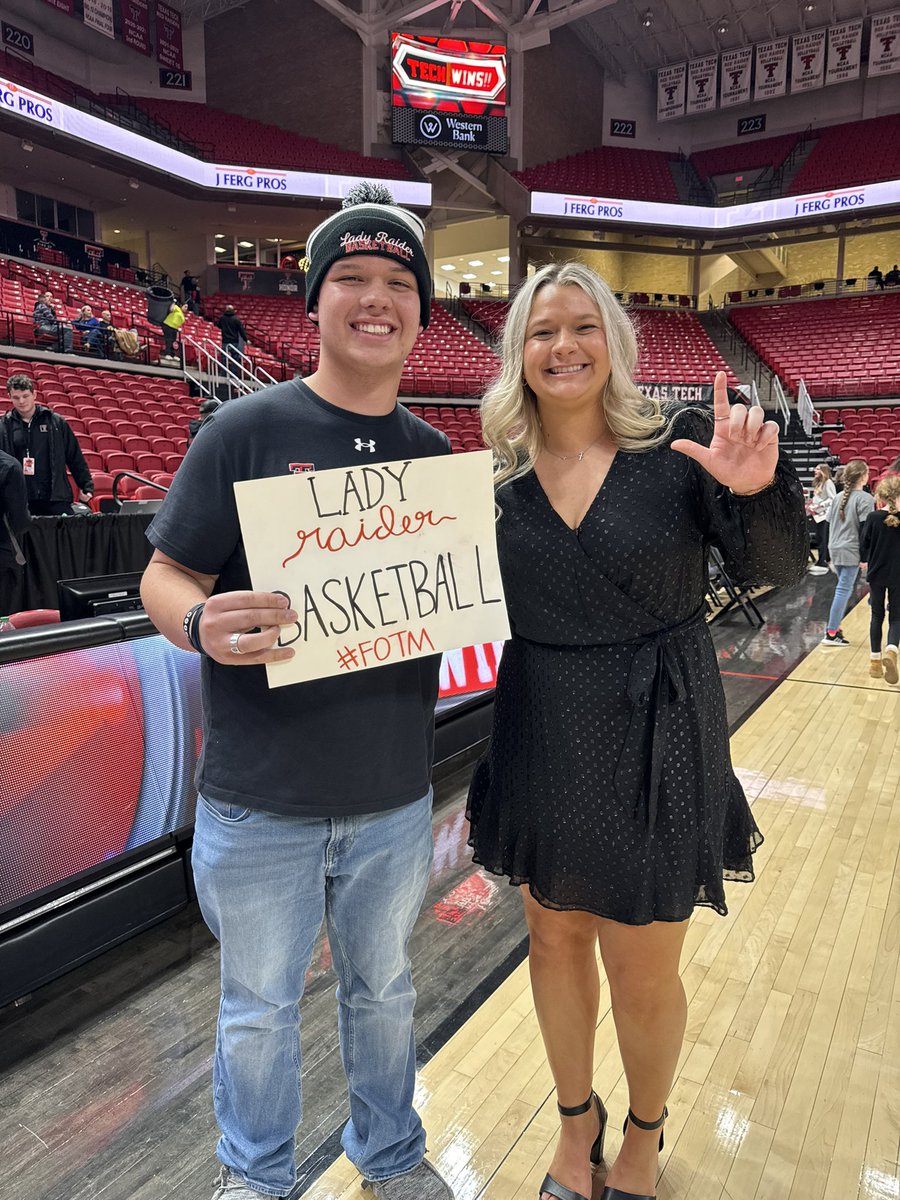 LETS GOOOOOO @tatumv_ttu !! Gonna be a ACU Wildcat WBB fan it looks like. Praise God and Scratch Em Cats!! 🙌