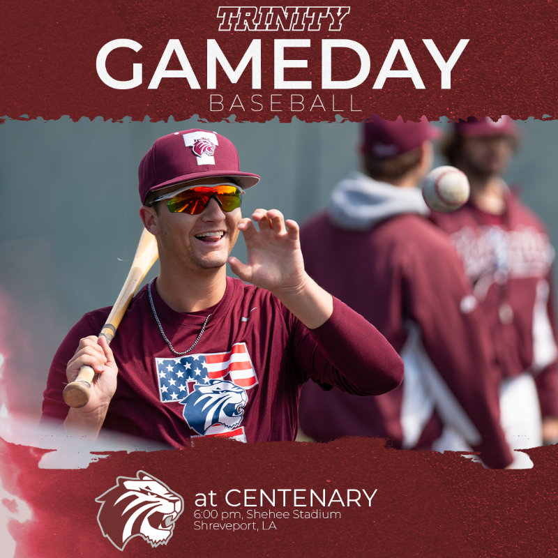 Baseball is headed out of state to take on Centenary in the last series of the regular season! #TigerPride 🎥bit.ly/3WjFs9G 📊bit.ly/3WlqL5N