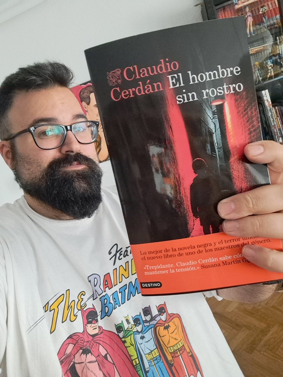 Seré breve: Claudio Cerdán (@claudiocerdan) Nuevo libro: EL HOMBRE SIN ROSTRO Un maestro de la novela negra dando una nueva lección de cómo se debe hacer.