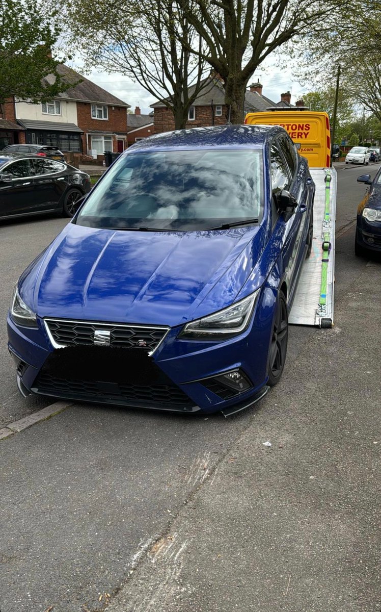 Force Response (@responsewmp) on Twitter photo Seat Ibiza FR stolen via knife point carjacking on 19th April. Sutton Response Team C had a pursuit with the vehicle which was displaying cloned plates. With a little help from <a href="/Trafficwmp/">WMP Traffic</a> it was located and has been recovered for forensic work to identify offenders. MB Seat Ibiza FR stolen via knife point carjacking on 19th April. Sutton Response Team C had a pursuit with the vehicle which was displaying cloned plates. With a little help from <a href="/Trafficwmp/">WMP Traffic</a> it was located and has been recovered for forensic work to identify offenders. MB