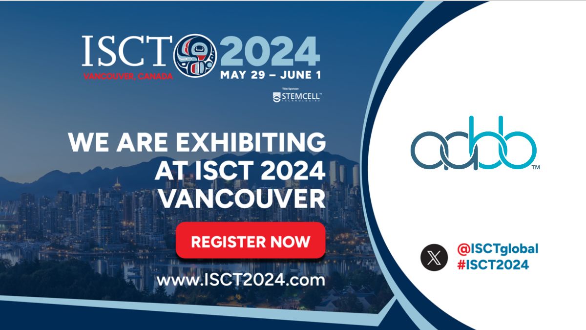 AABB is excited to join @ISCTglobal at #ISCT2024 in Vancouver, Canada, May 29-June 1. 🍁 Connect with our team to learn more about partnering with AABB to advance #biotherapies worldwide! Let’s meet! 👇 aabb.org/biobooth