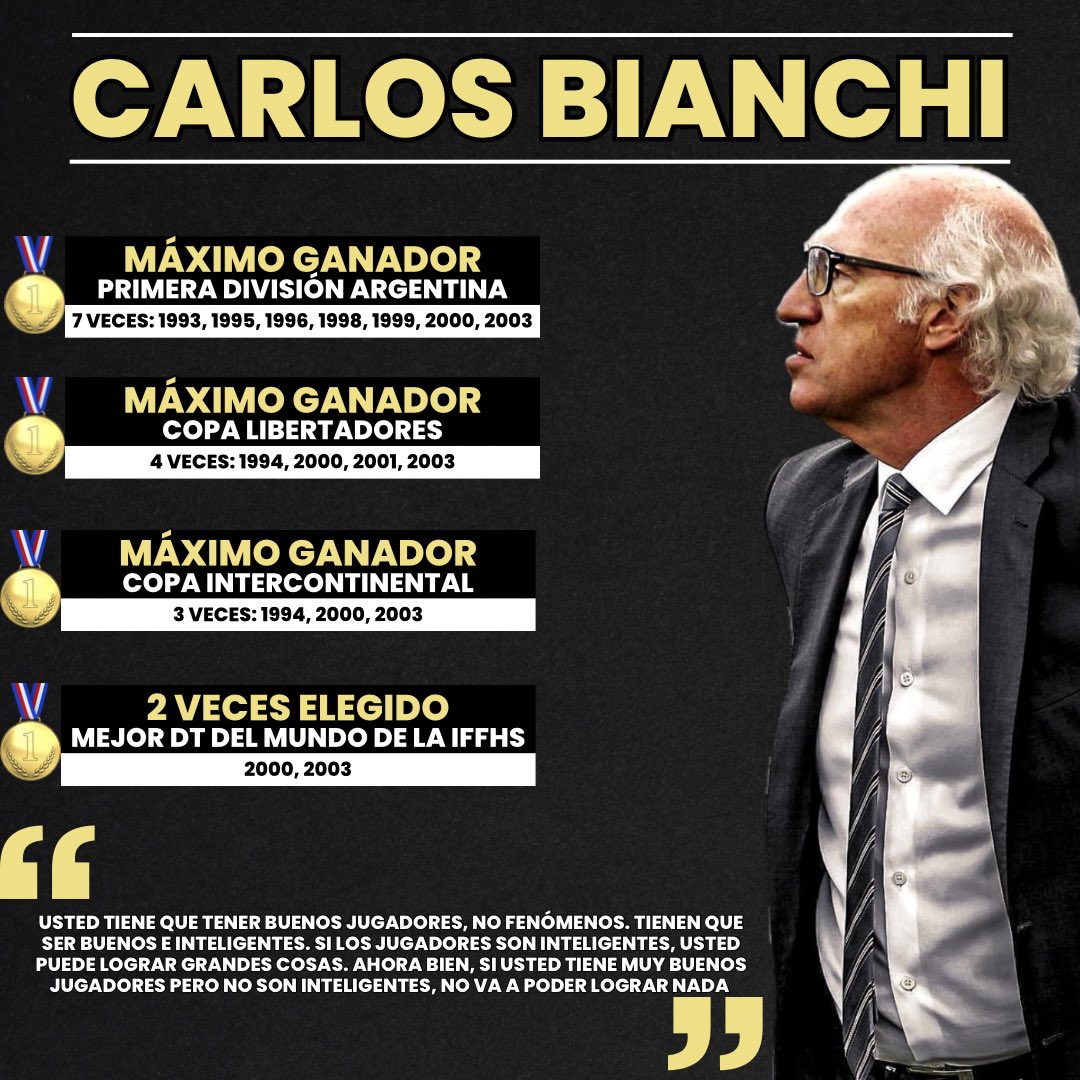 Felices 75 años Virrey 👑
 
#carlosbianchi #virrey #Boca #velez #CopaLibertadores #copaintercontinental #RealMadrid