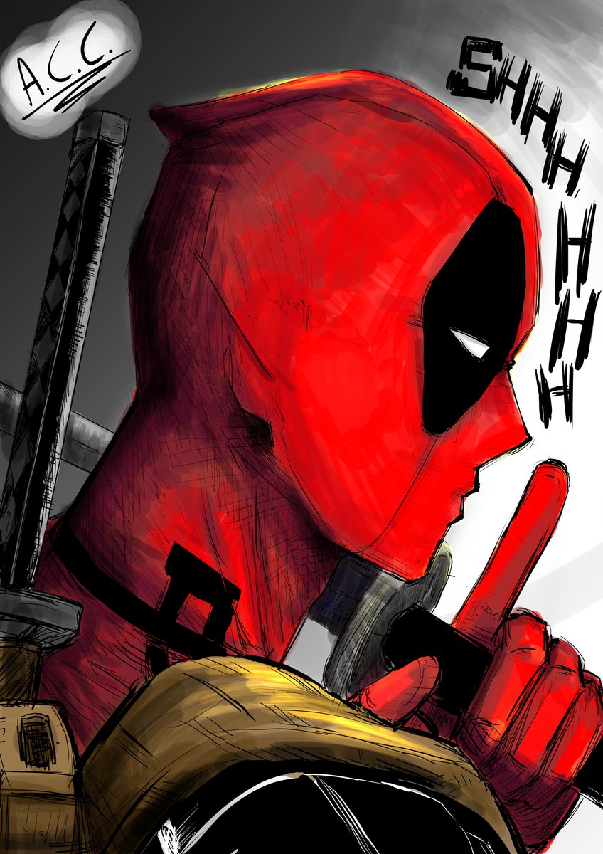 shhh...
#Deadpool #DeadpoolAndWolverine #Deadpool3 #DeadpoolWolverine #fanart #Fanarts #mangaart #art #digitalillustration #dibujodigital #dibujo #Marvel