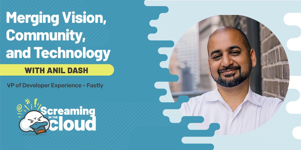 Discover the synergy between preserving a brand and embracing new capabilities in this Screaming In the Cloud episode with @anildash, VP of Developer Experience @fastly. 💡Tune in: lastweekinaws.com/podcast/scream…