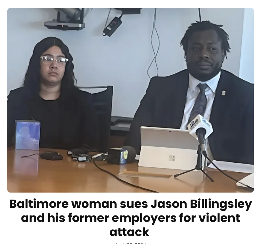 Baltimore resident April Hurley survives a horrific attack by Jason Billingsley, now suing Eden’s Homes & Property Pals for hiring the convicted felon. The lawsuit claims negligence in background checks. More on this developing story. afro.com/april-hurley-s…