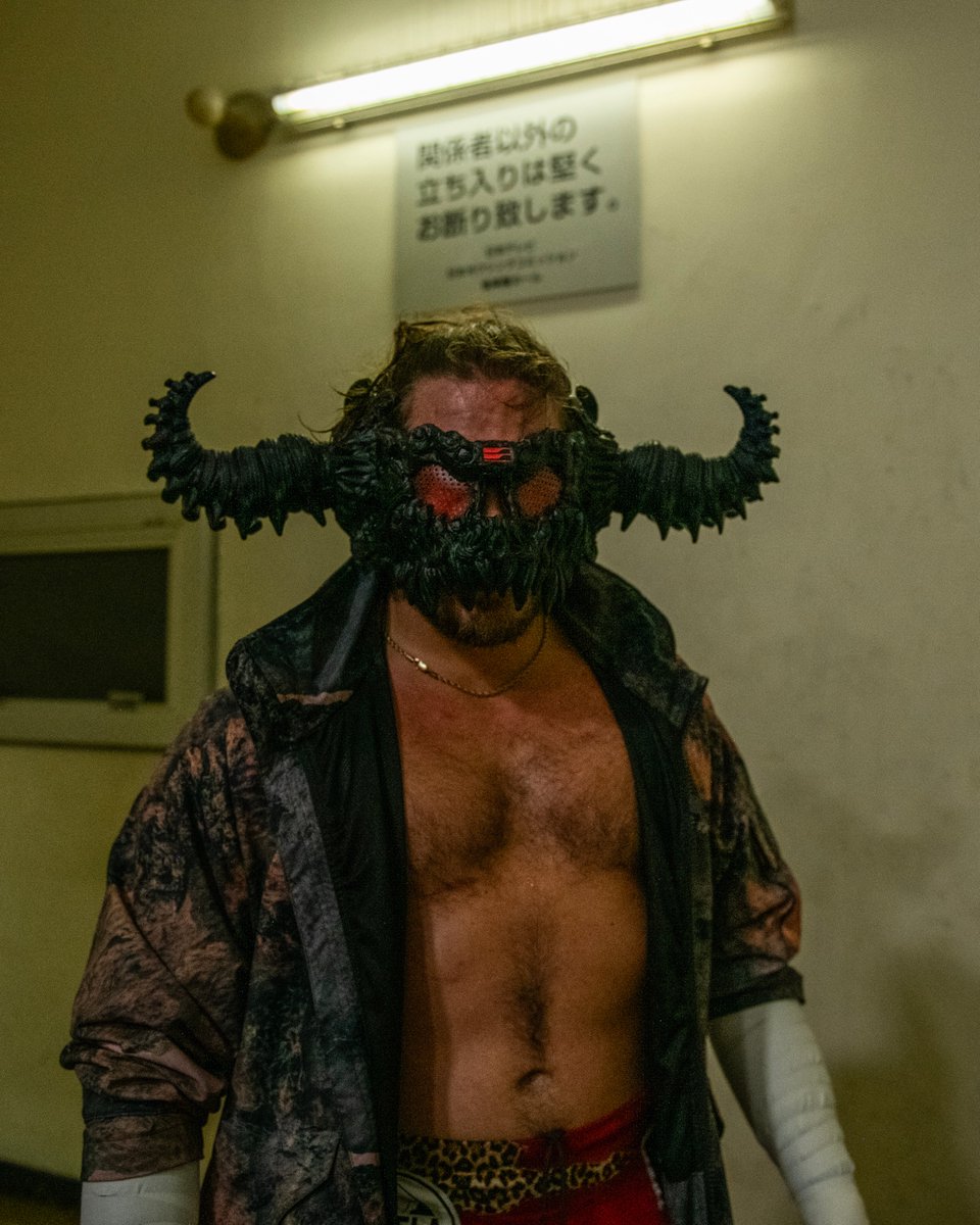 Can't make it to the Visitors opening this weekend? Want something a little more rare that the VisitorsBook.com? Just released - limited edition 1/100 print, 11' x 14' Joey Janela enters Korakuen for his battle with Jun Kasai wearing a mask designed by Harmony Korine's…