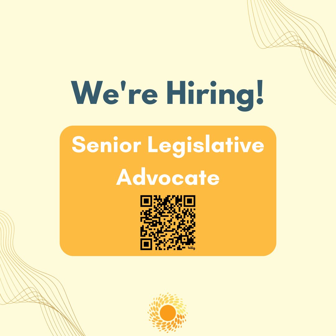 We're #hiring for a Senior Legislative Advocate! If you are passionate about #healthequity #healthpolicy #healthcare or #racialequity and have experience with CA statewide policy advocacy, we'd love to hear from you! Note: This position must be based in the Sacramento Metro Area