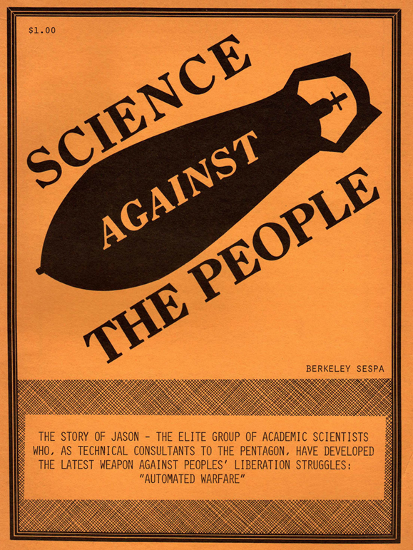 The consciousness of science's complicity in mass atrocity is once again rising. It is thus worth reminding ourselves that the struggle against genocidal technologies should be fought within science as much as on the broader plane. We can learn much from the year 1972 (see link)