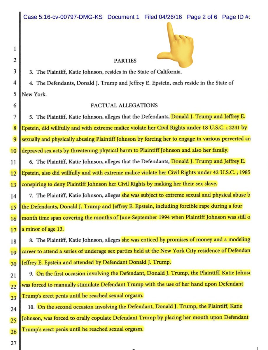 Case was before election. He's dead after election. Case still exist. No one has said a word. Rapes still occurred. Let his bitch ass walk. This was brutal rape.